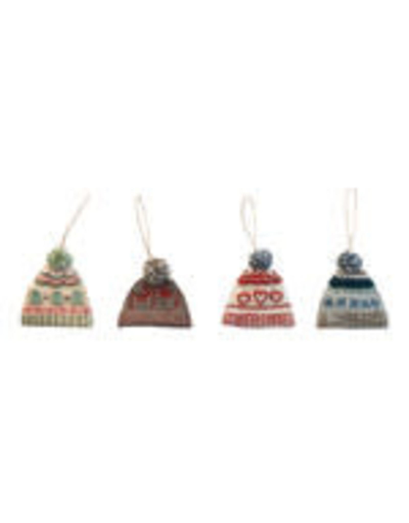 Handmade Wool Felt Hat Ornament -