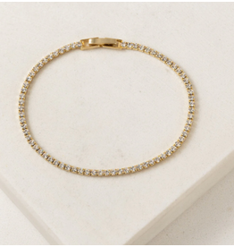 6.5 Tennis Bracelet - Clear