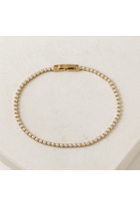 6.5 Tennis Bracelet - Pearl
