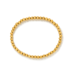 Solstice 4mm Stretch Bracelet - Gold