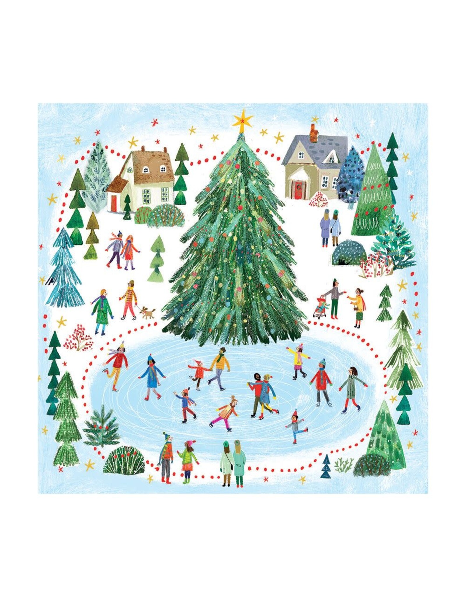 Boxed Cards - Christmas Skating