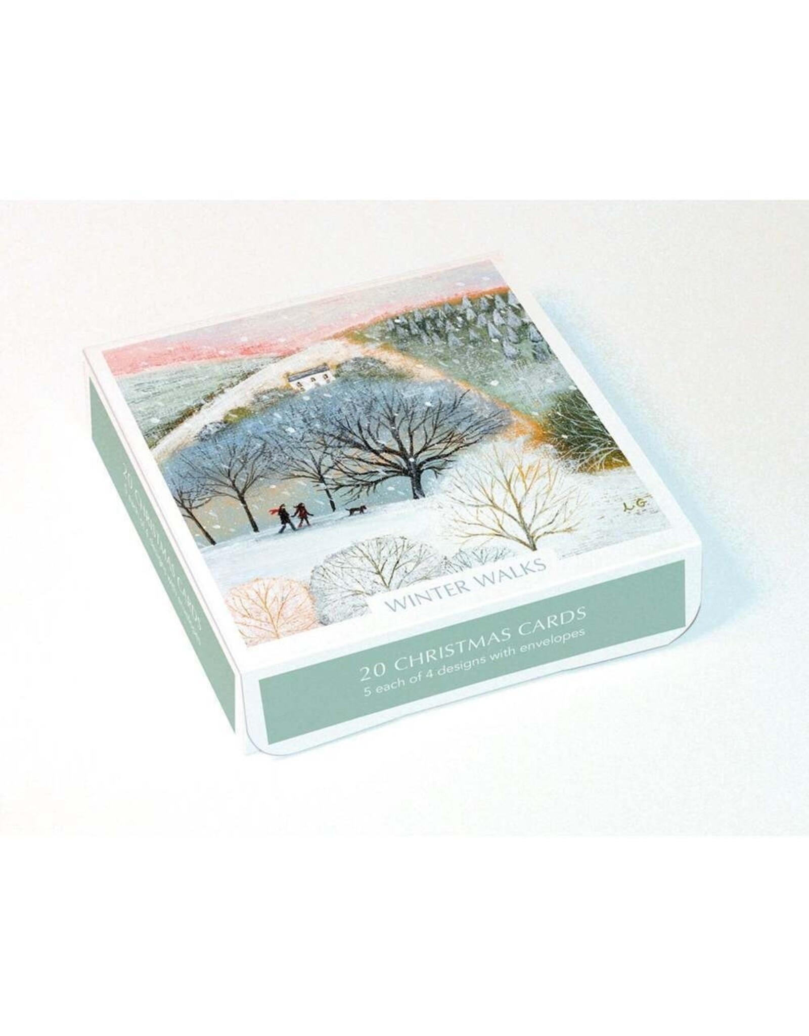 Boxed Cards - Winter Walks - 20 Cards