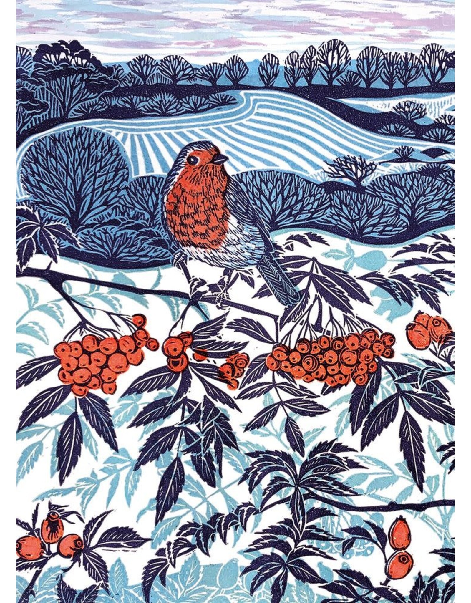 Boxed Cards - Midwinter Robin