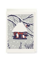 Christmas - Winter Birds Mini Card Christmas - Winter Birds Mini Card