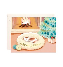 Christmas - Cat Warm Wishes