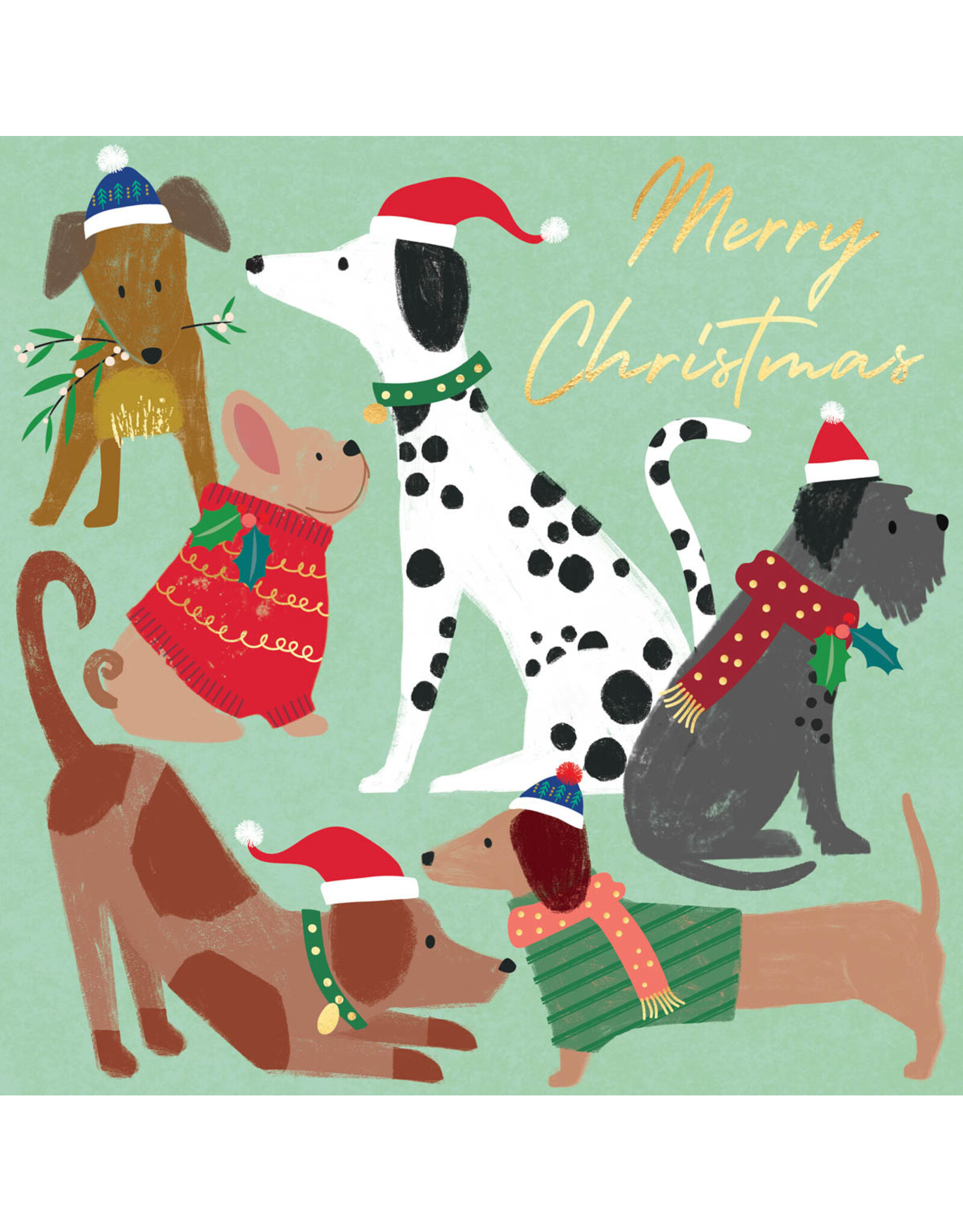 Christmas - Merry Christmas Dogs