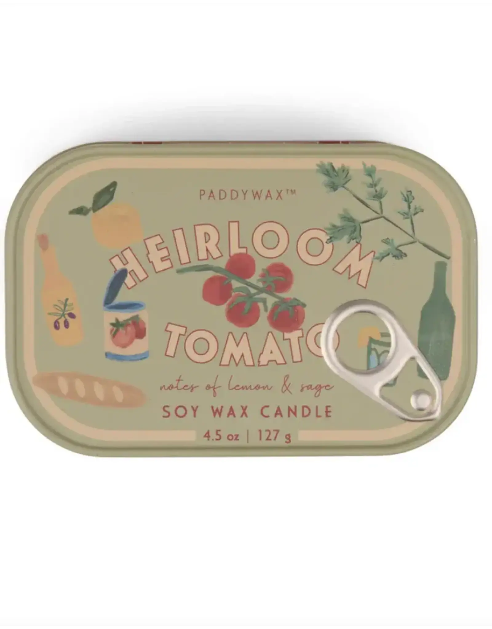 Bistro 4.5oz Printed Tin - Heirloom Tomato