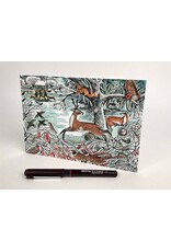 Mini Advent Card - Winter Woodland