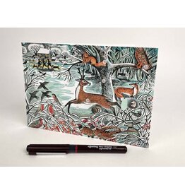 Mini Advent Card - Winter Woodland