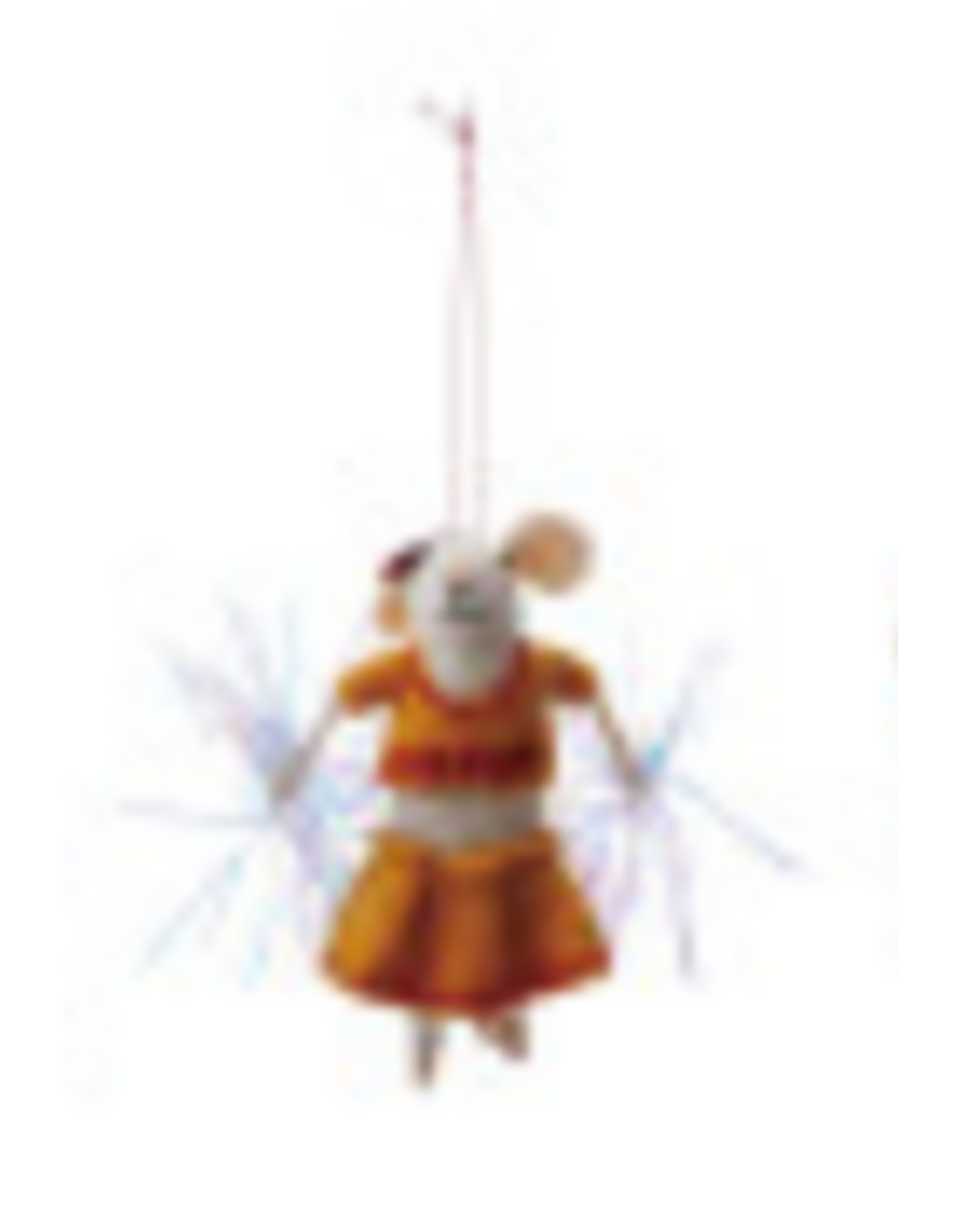 Wool Felt Sporty Mouse Ornament
