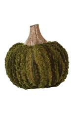 Bouclé/Velvet Pumpkin - 3"H -