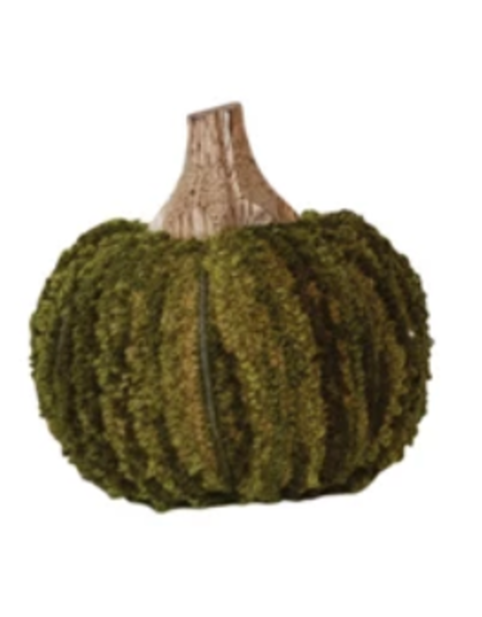 Bouclé/Velvet Pumpkin - 3"H -