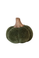Bouclé/Velvet Pumpkin - 3"H -