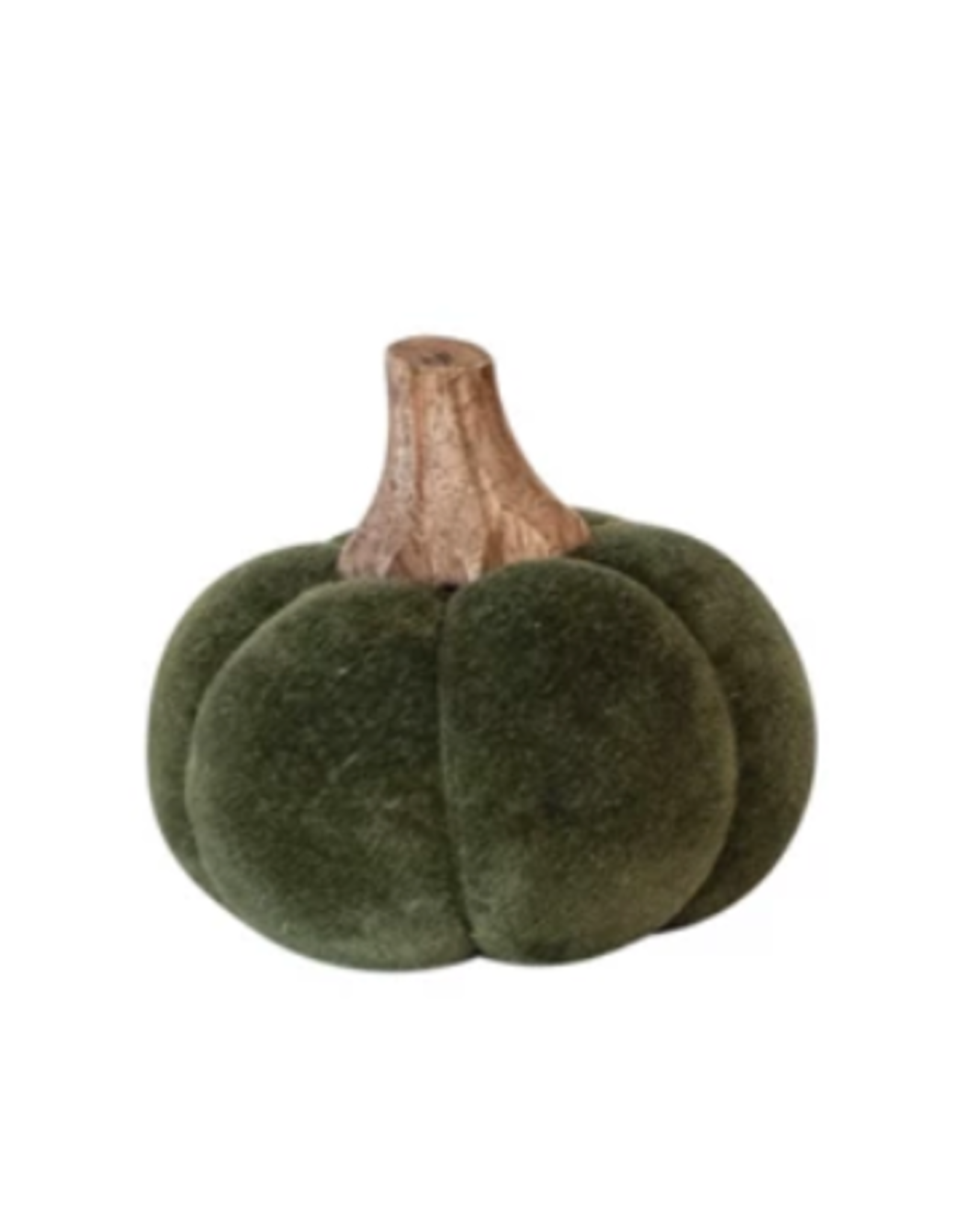 Bouclé/Velvet Pumpkin - 3"H -