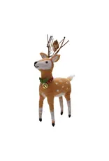 Felt Deer with Bird & Jingle Bell Collar