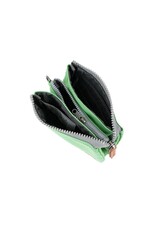 Ori London Carnaby Sm  Recycled Canvas Wallet - Peppermint
