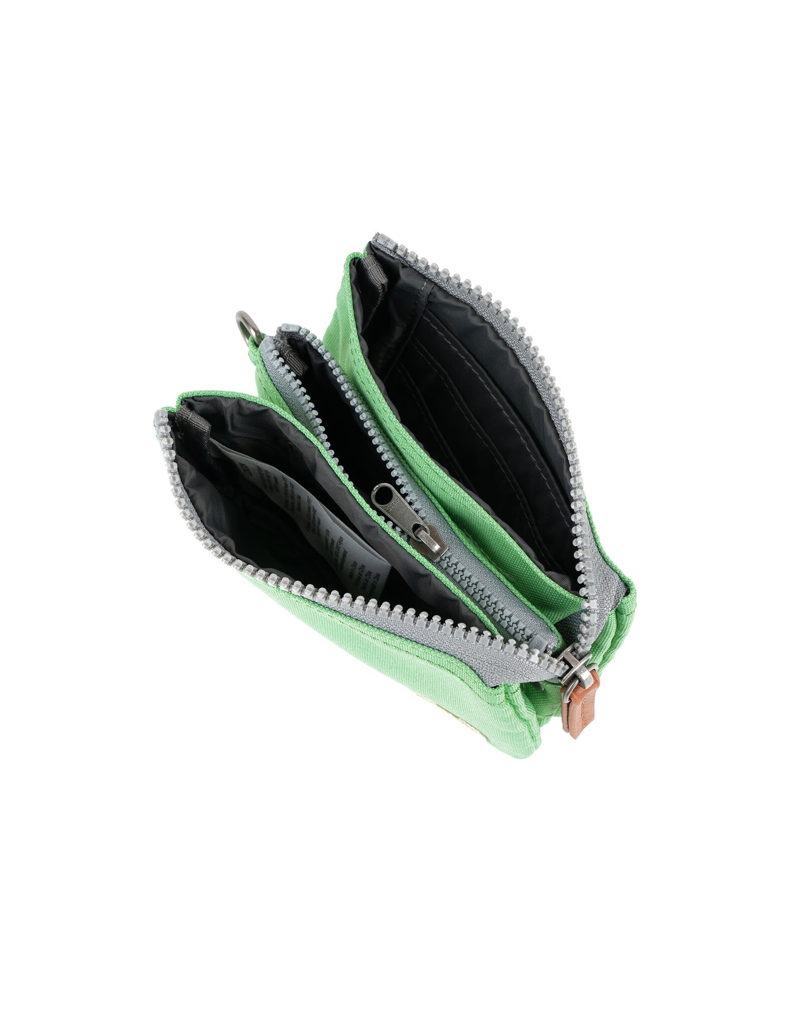 Ori London Carnaby Sm  Recycled Canvas Wallet - Peppermint