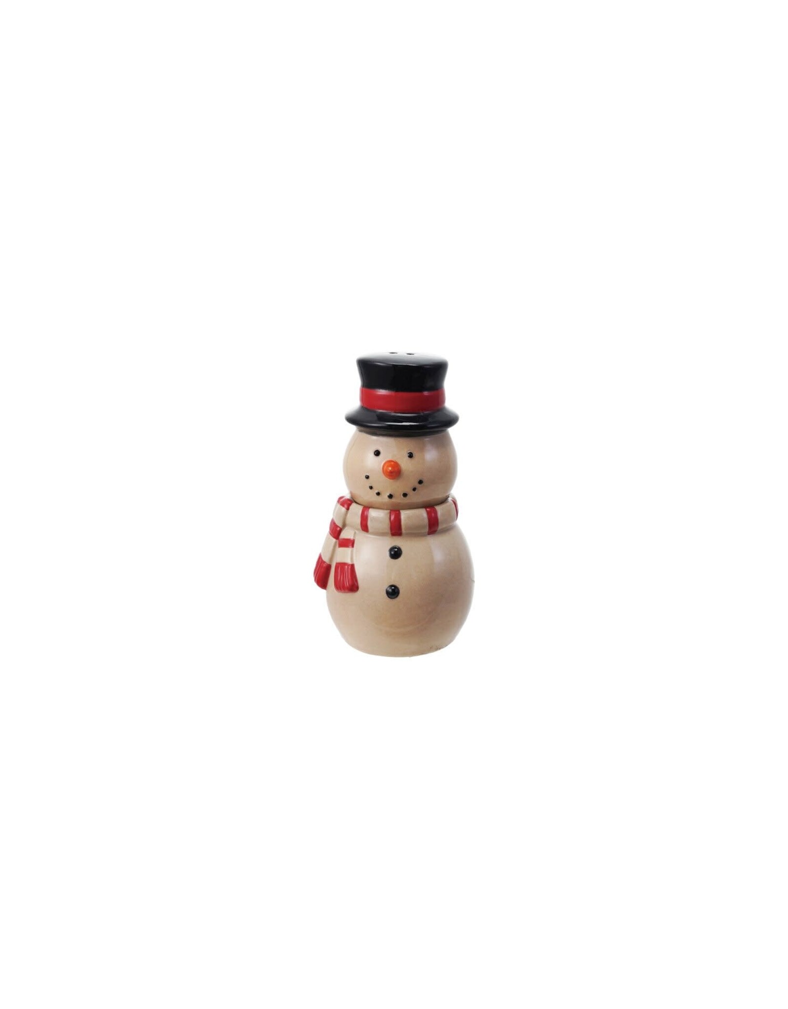 Snowman Salt & Pepper Shakers, 2 Pieces