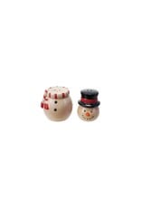 Snowman Salt & Pepper Shakers, 2 Pieces