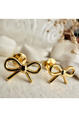 Pika & Bear Zooey Bow Stud Earrings -