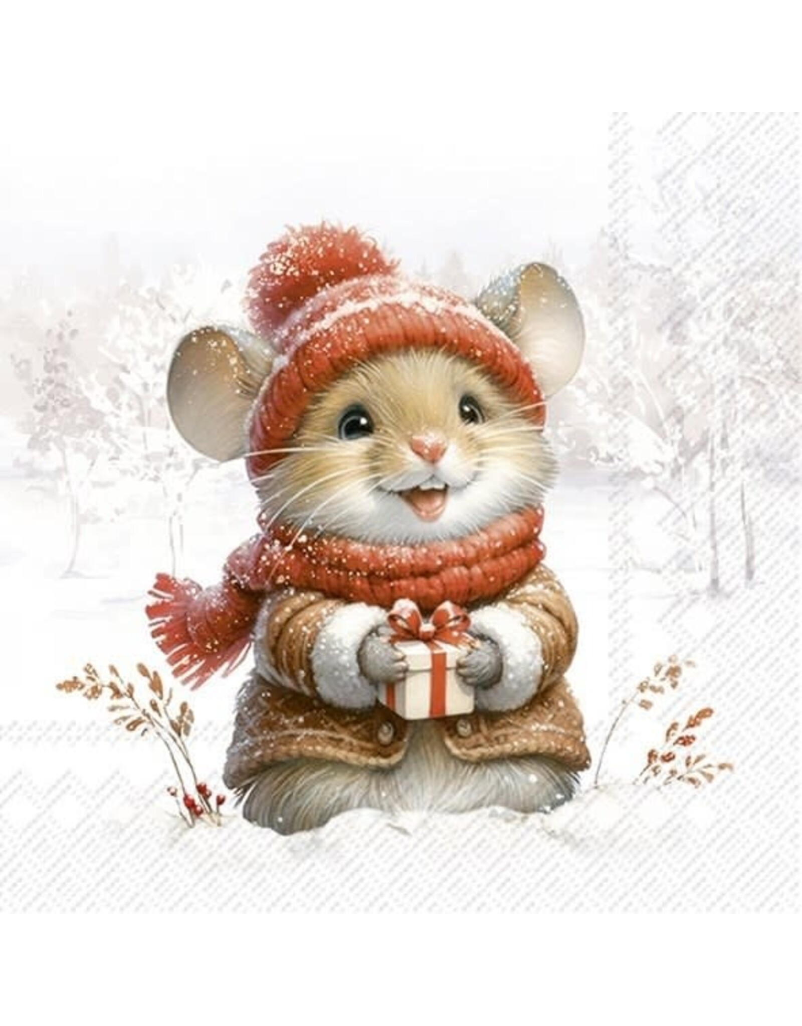 Elli And Becky - Luncheon Paper Napkin