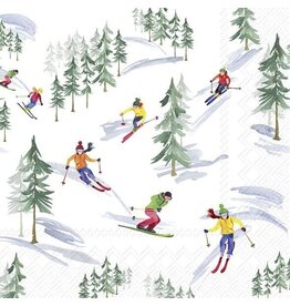 Down The Slope - Luncheon Paper Napkin