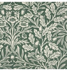 Acorn Green Linen - Luncheon Paper Napkin