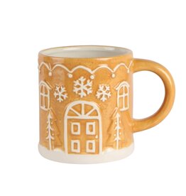 Gingerbread Textured Mug