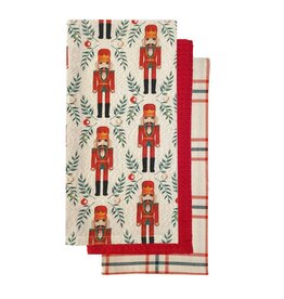 Traditional Nutcracker Tea Towel  -Set of 3