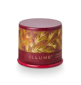 Illume Crimson Woods Demi Tin Candle