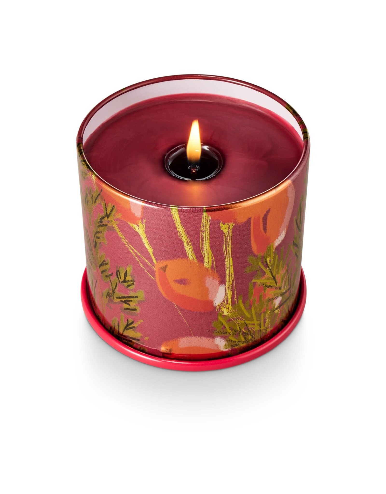 Illume Crimson Woods Large Tin Candle