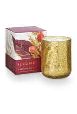 Illume Crimson Woods Small Boxed Crackle Glass Candle
