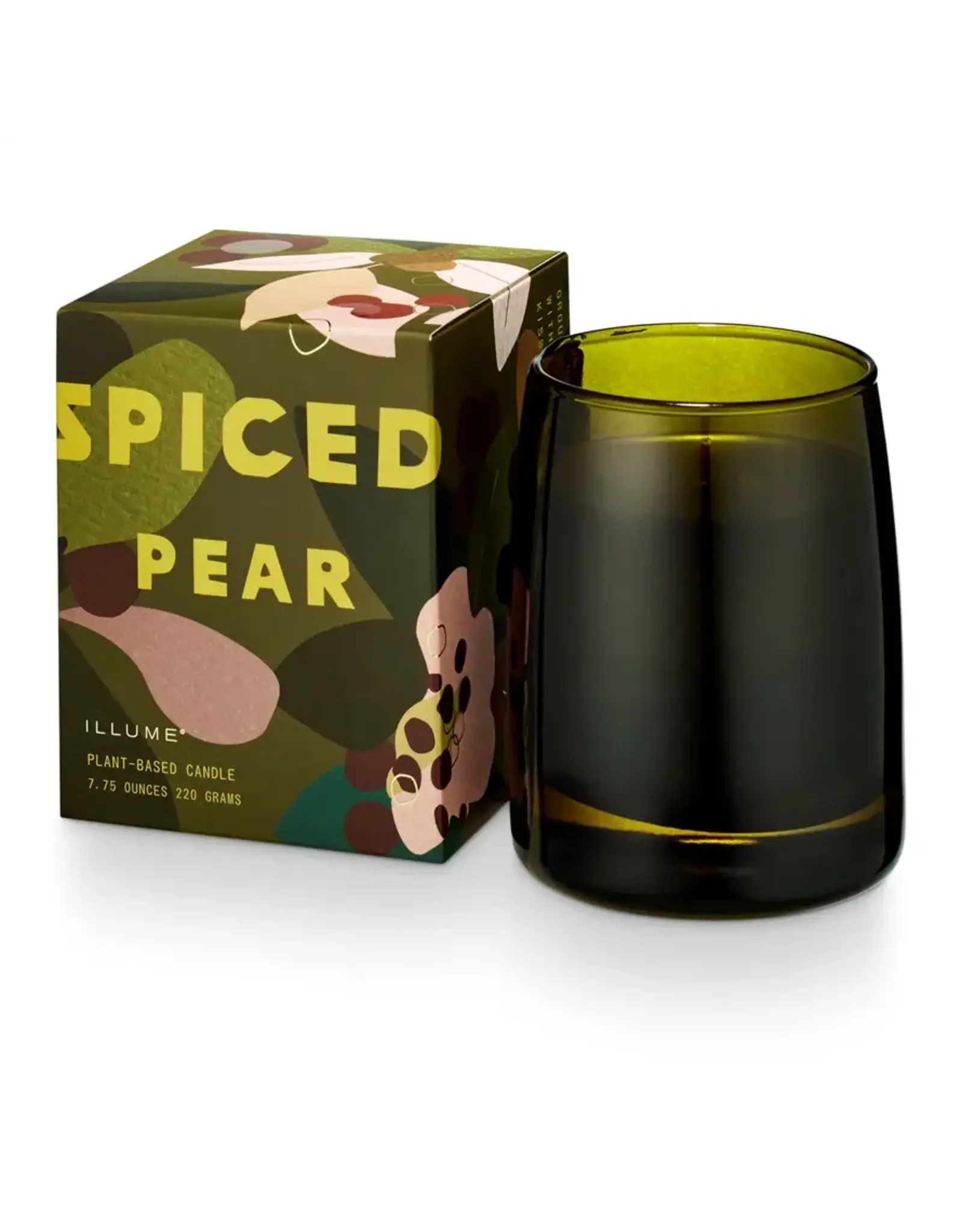 Illume Spiced Pear Boxed Glass Candle