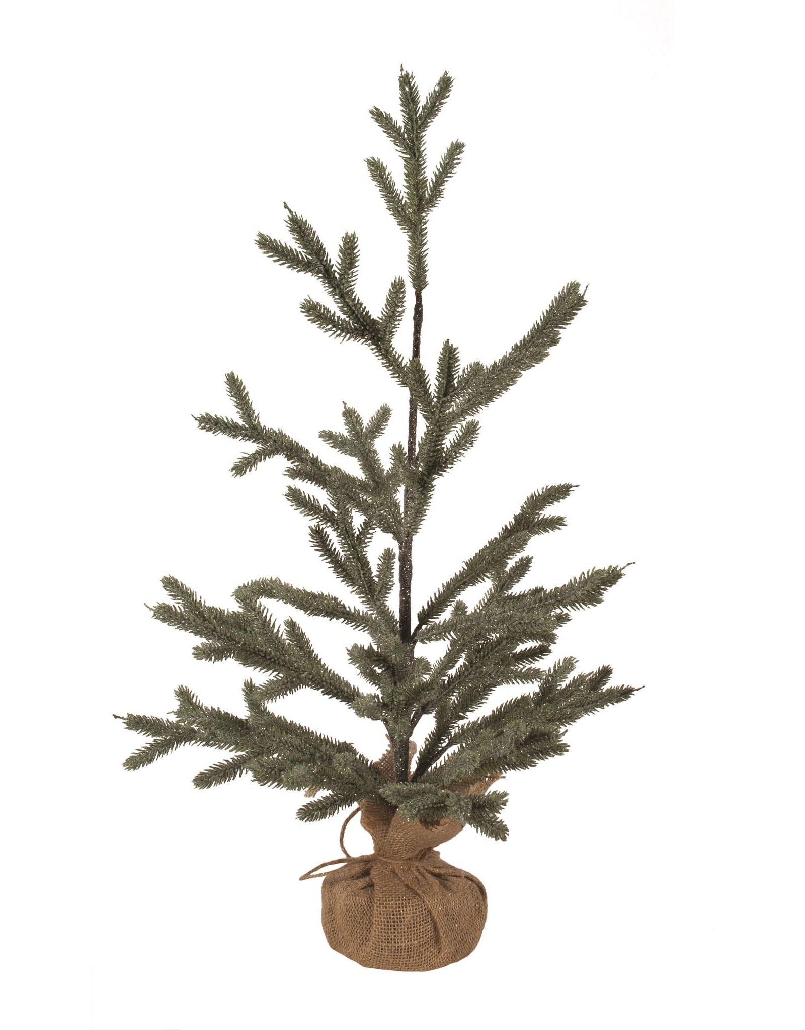 Faux Spruce Tree w Glitter - 24"