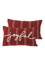 Red Plaid Pillow - Joyfull
