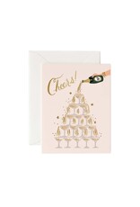 Congratulations - Champagne Tower Cheers