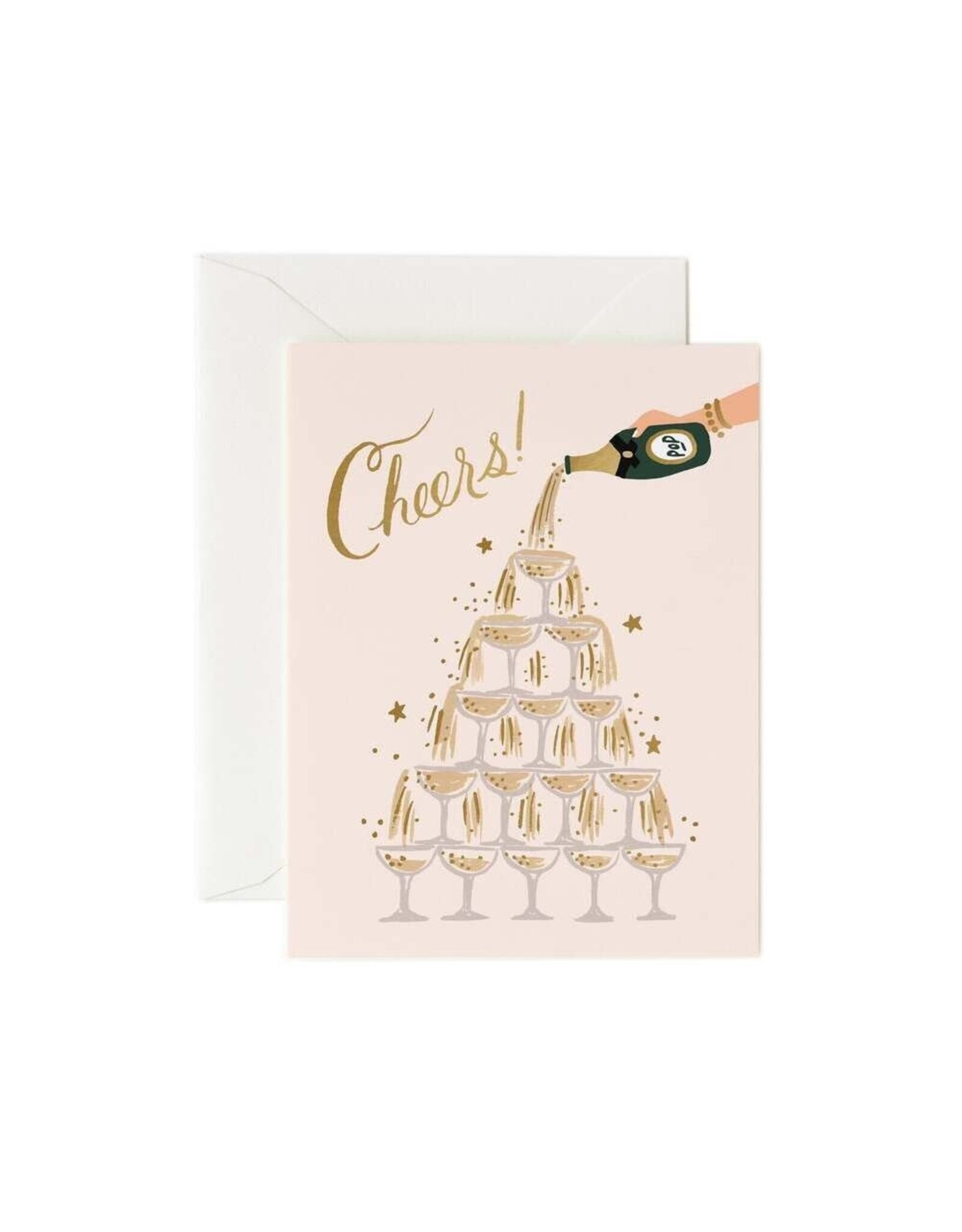Congratulations - Champagne Tower Cheers
