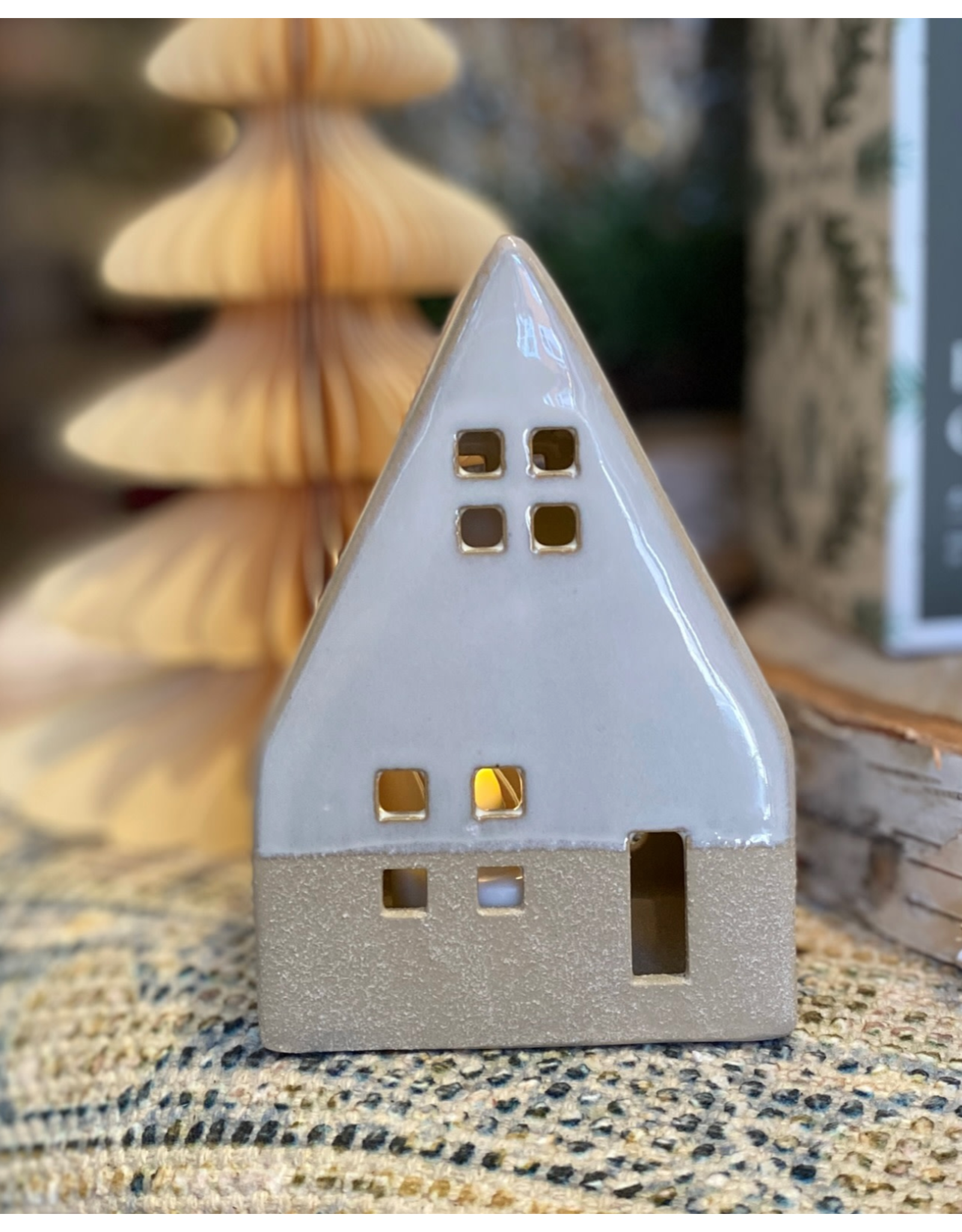 Ceramic Tealight House