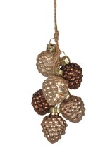 Mini Pinecone String Ornament