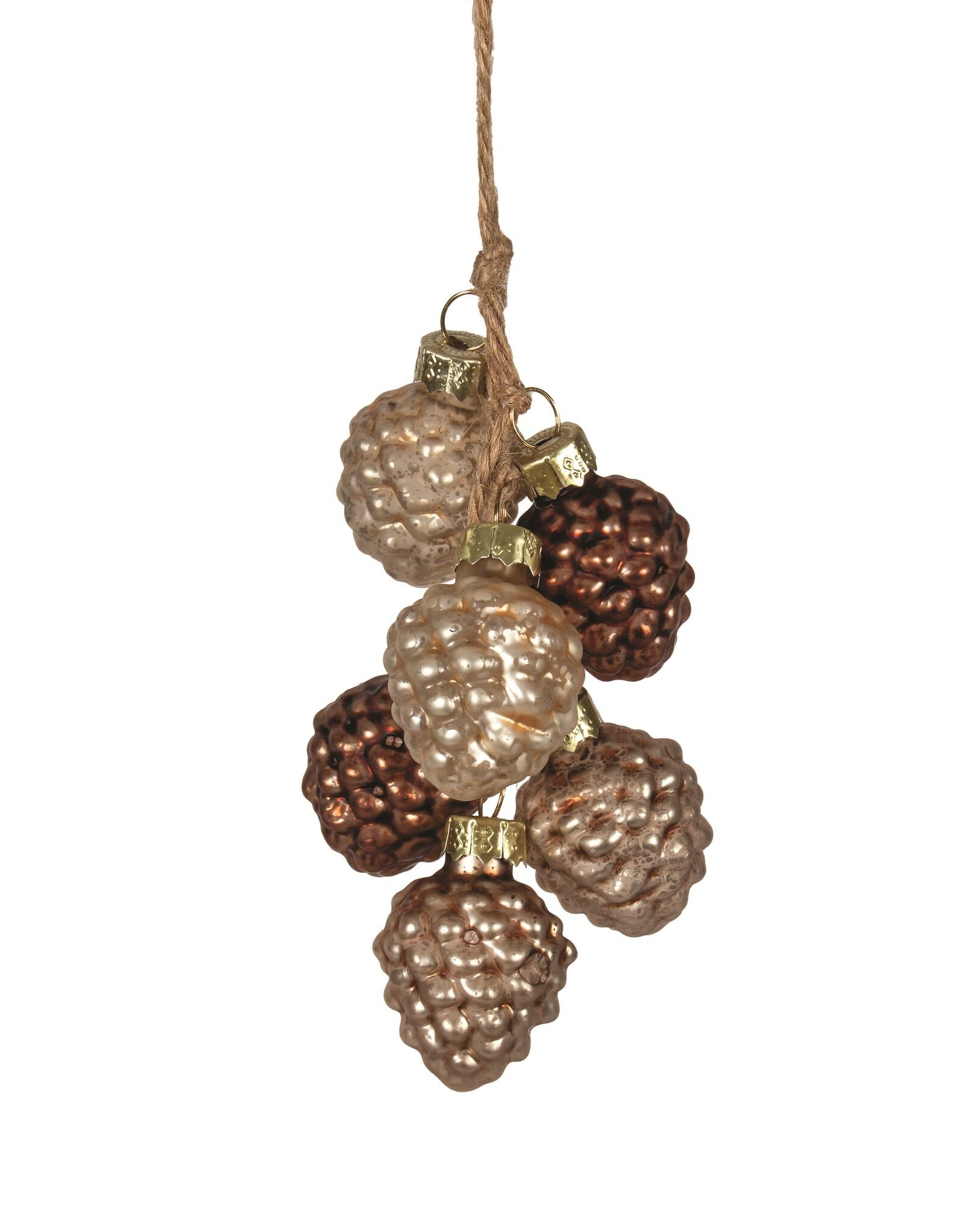 Mini Pinecone String Ornament