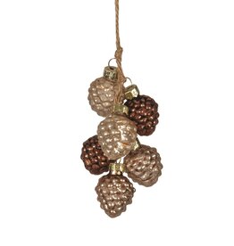 Mini Pinecone String Ornament