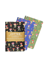 Jotter Mini Notebook Set of 3 - Mushrooms