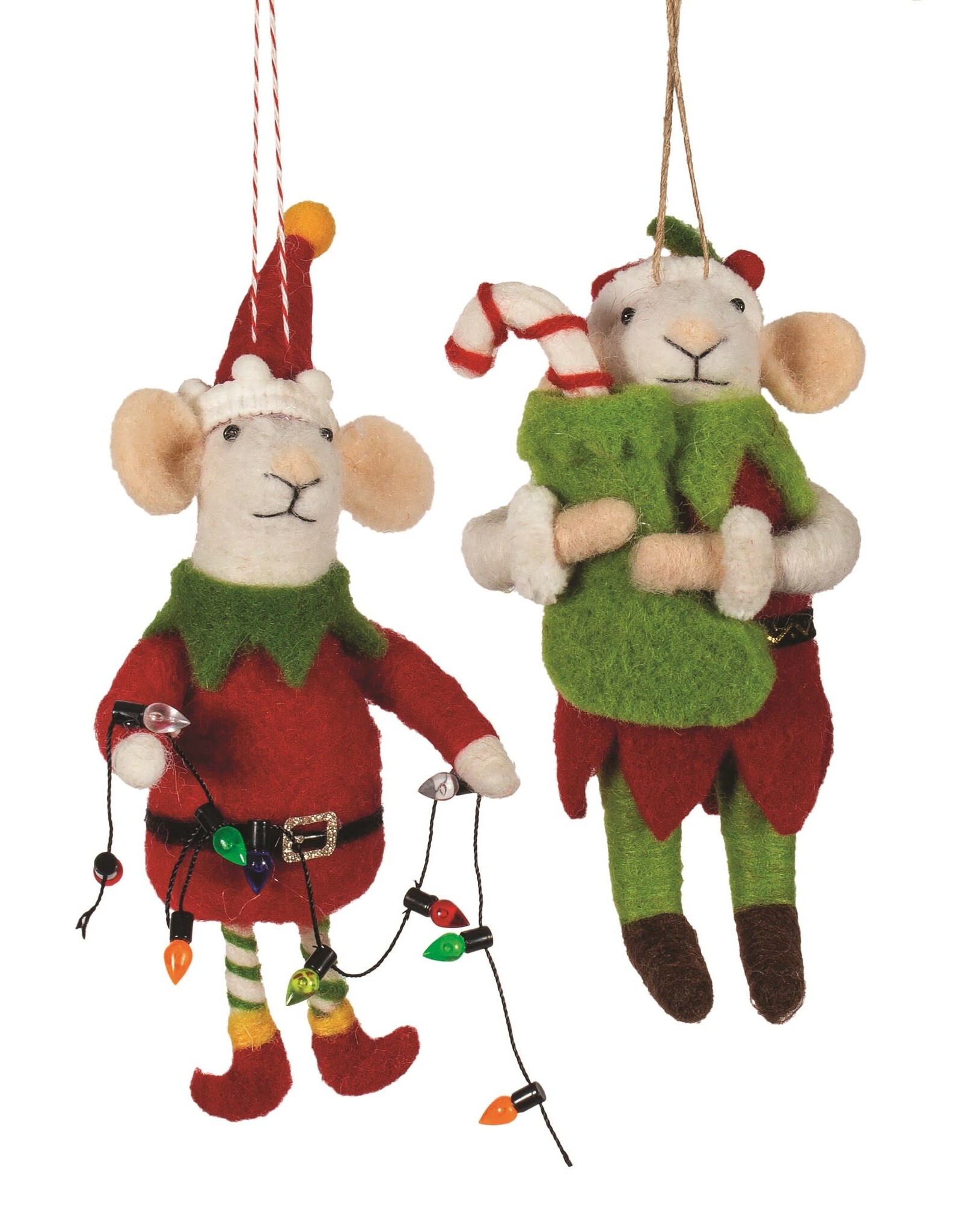 Felt Mice - Elf -