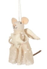 Felt Angel Mouse w Star
