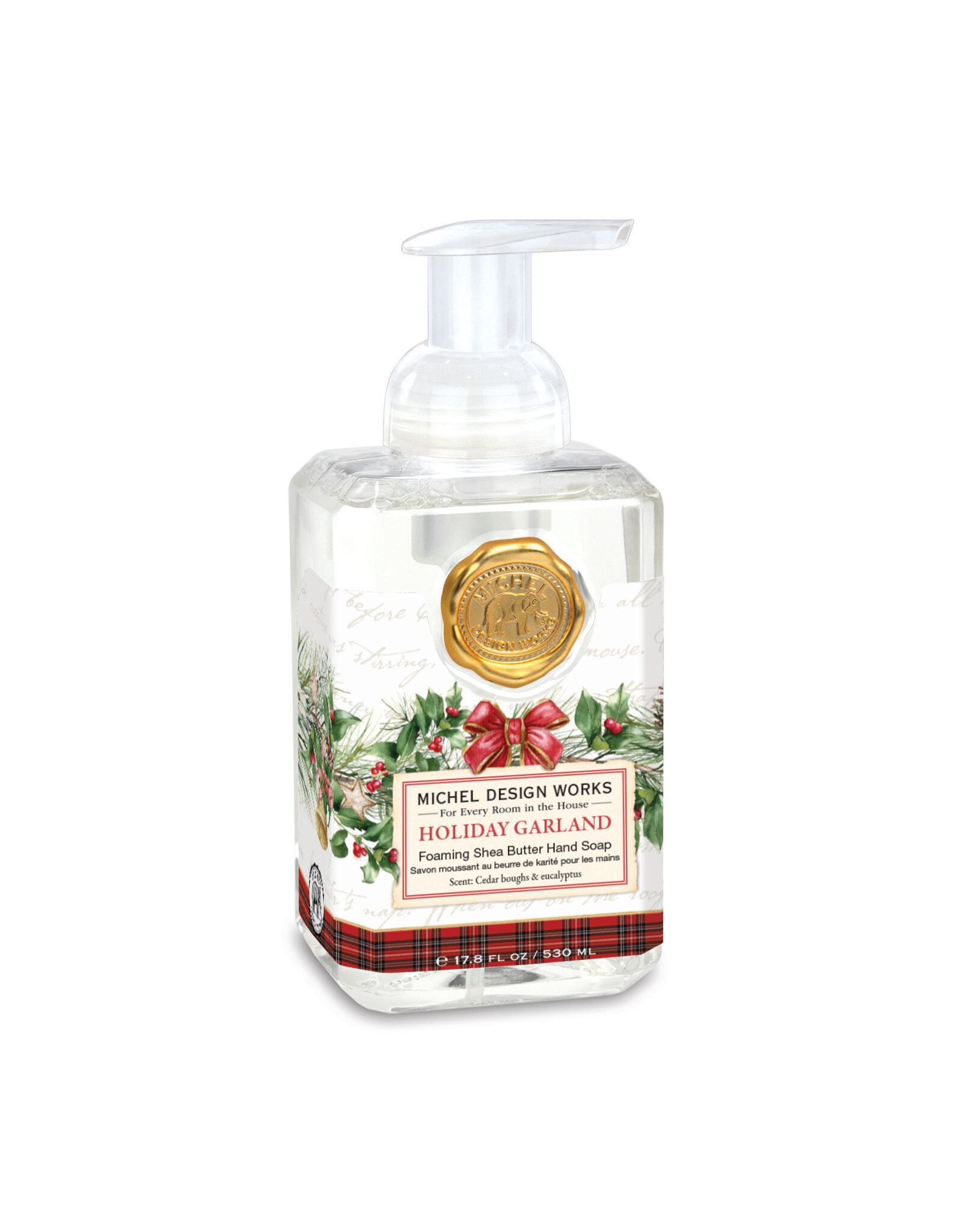 Michel Design Holiday Garland Foam Soap
