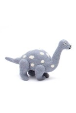 Felted Brontosaurus Ornament