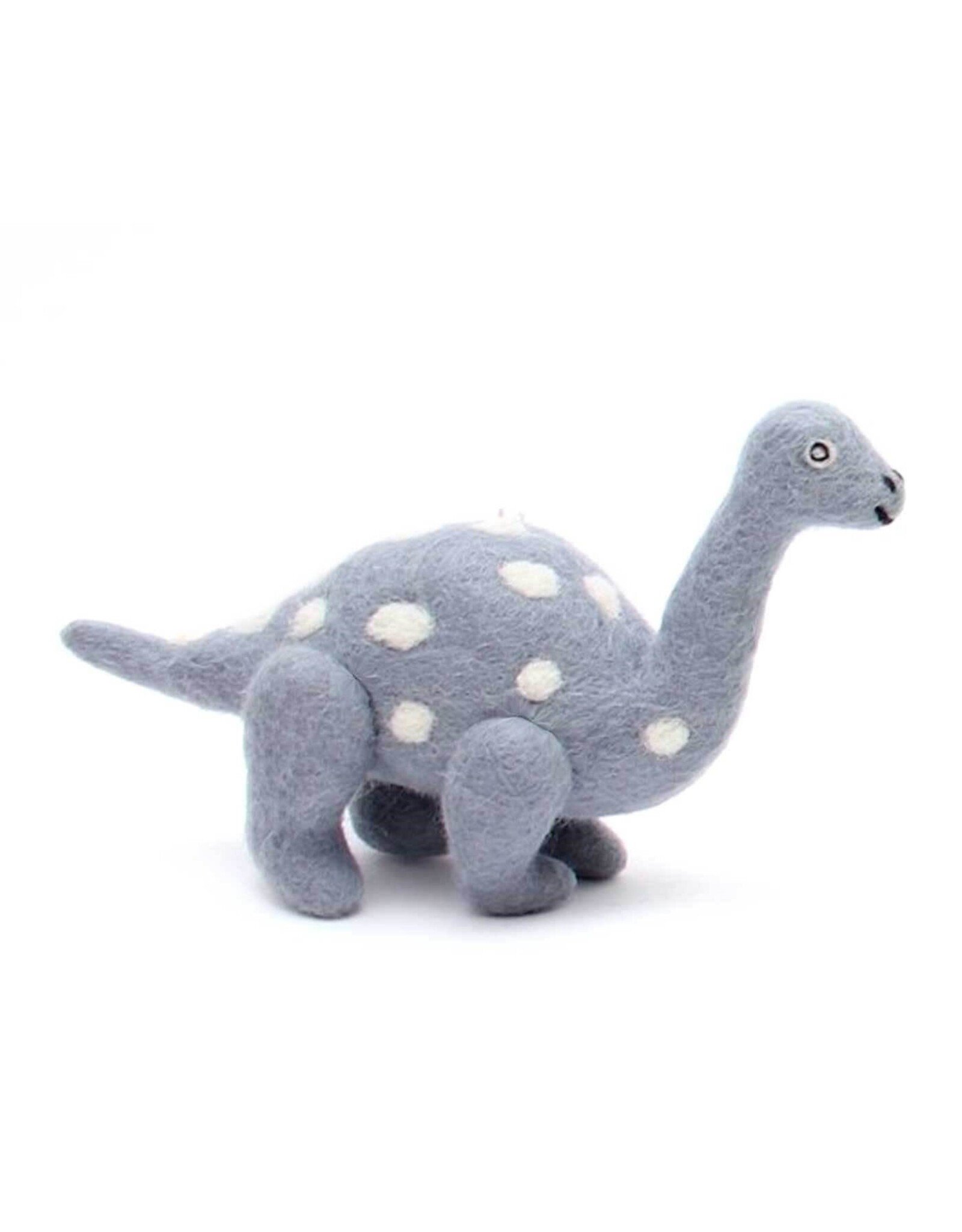 Felted Brontosaurus Ornament