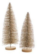 Bottle Brush Tree - Gold -