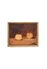 Pumpkin Canvas Print in Wood Frame