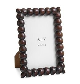 Bubble Picture Frame - Dark Walnut Mango Wood